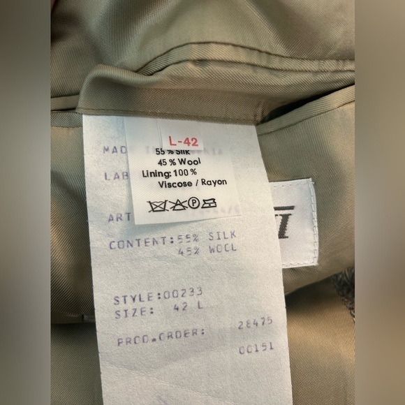 Ferrini Blazer / Sport Coat / Jacket - Like New! Size 42L - Picture 10 of 11